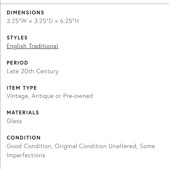 Late 20th Century Original Bristol Blue Glass Candlestick pair w/ box mint - Picture 10 of 11